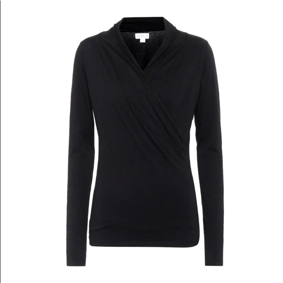 Velvet by Graham & Spencer Wrap-Front Top - Picture 1 of 9